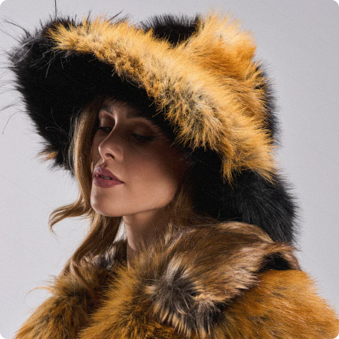 Fashion website mockup